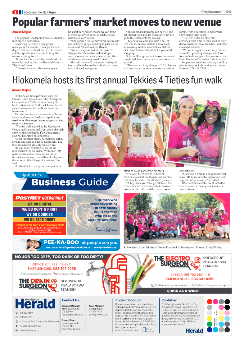Hoedspruit Herald page 2