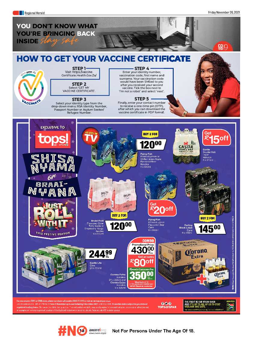 Hoedspruit Herald 26 Nov 2021 page 6