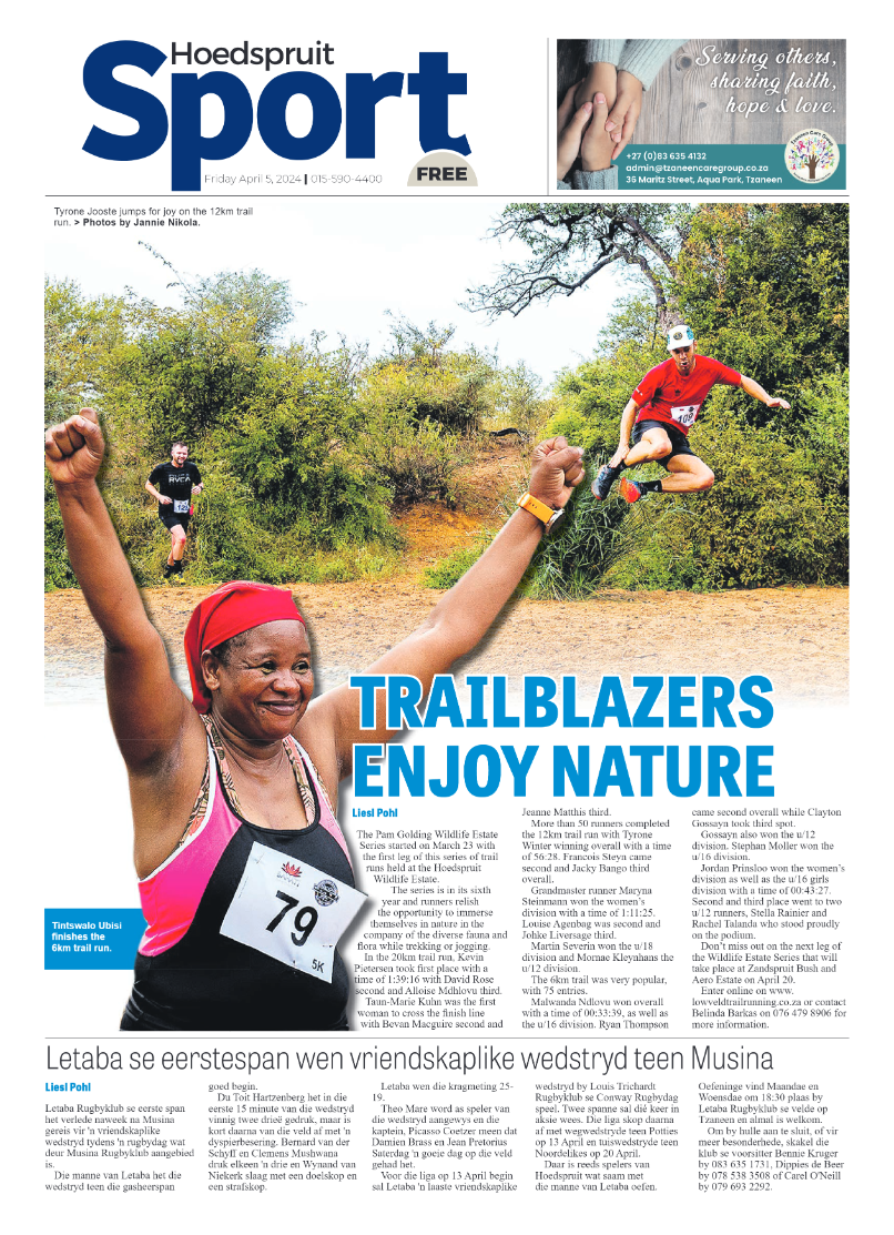 Hoedspruit Herald page 8
