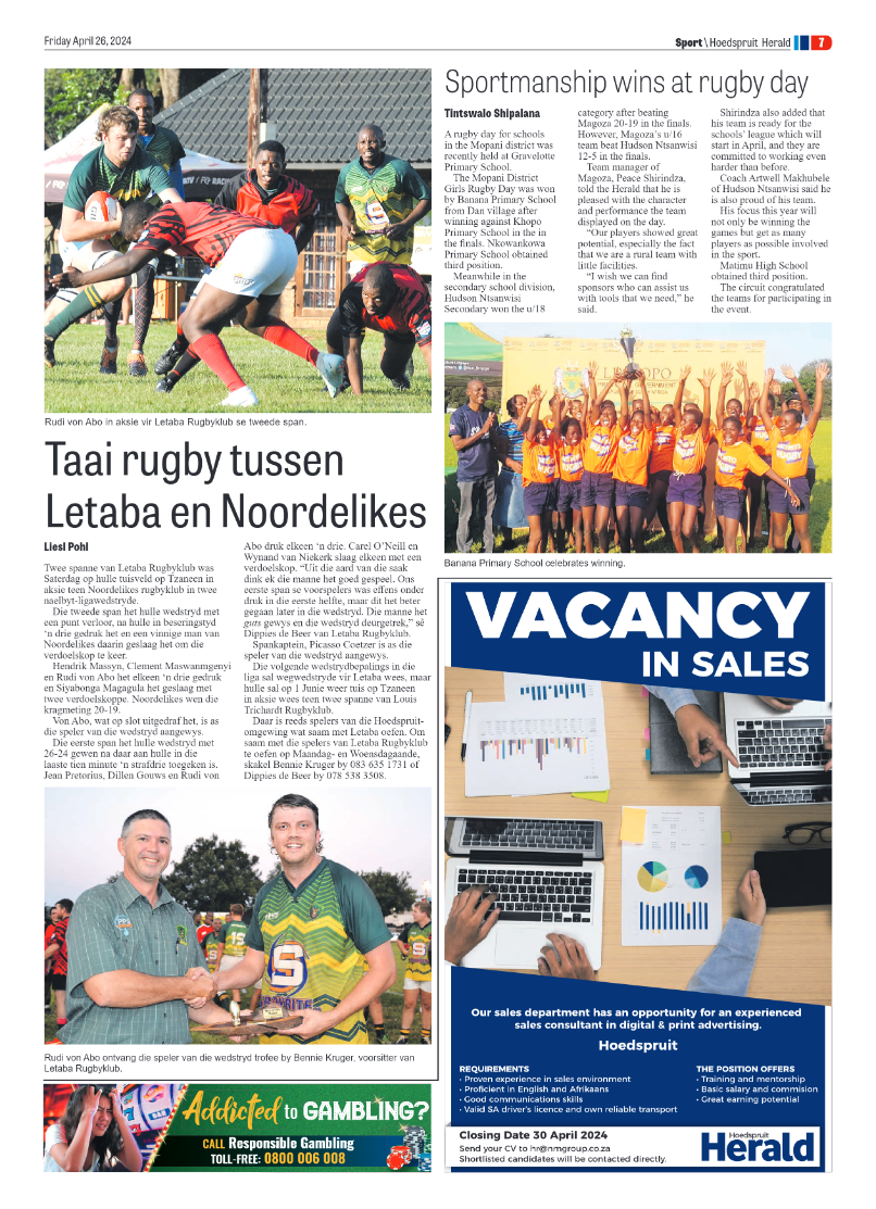 Hoedspruit Herald page 10