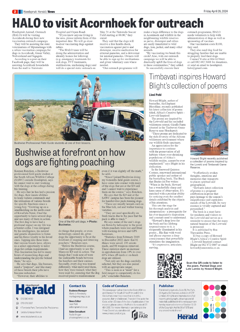 Hoedspruit Herald page 2