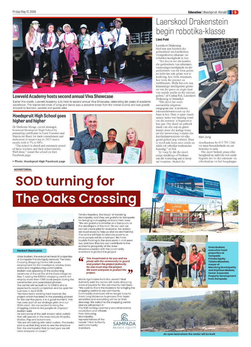 Hoedspruit Herald page 13