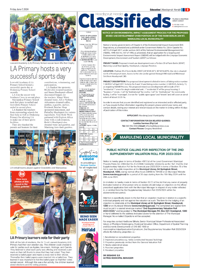 Hoedspruit Herald page 7
