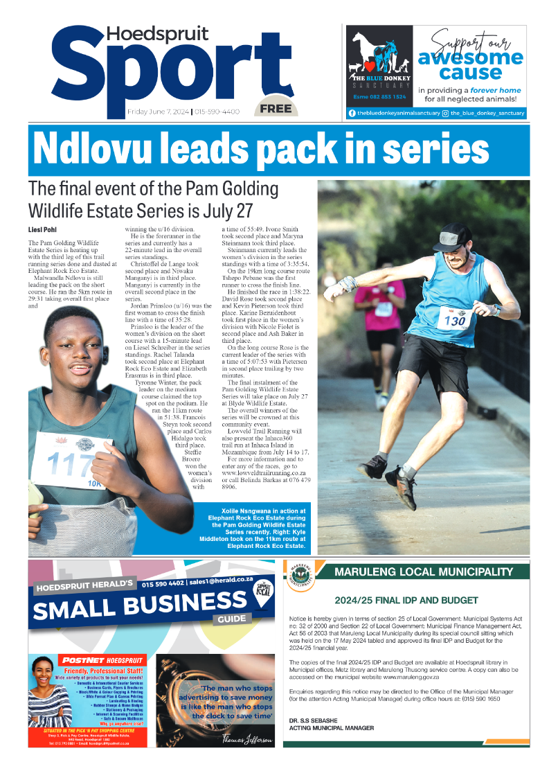 Hoedspruit Herald page 8