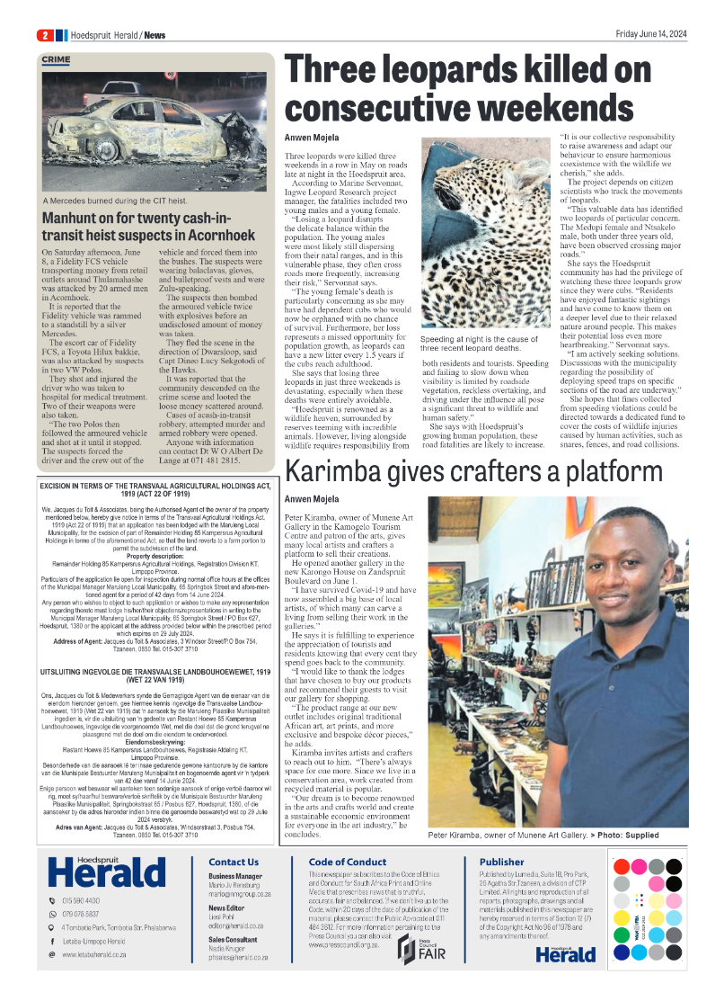 Hoedspruit Herald page 2