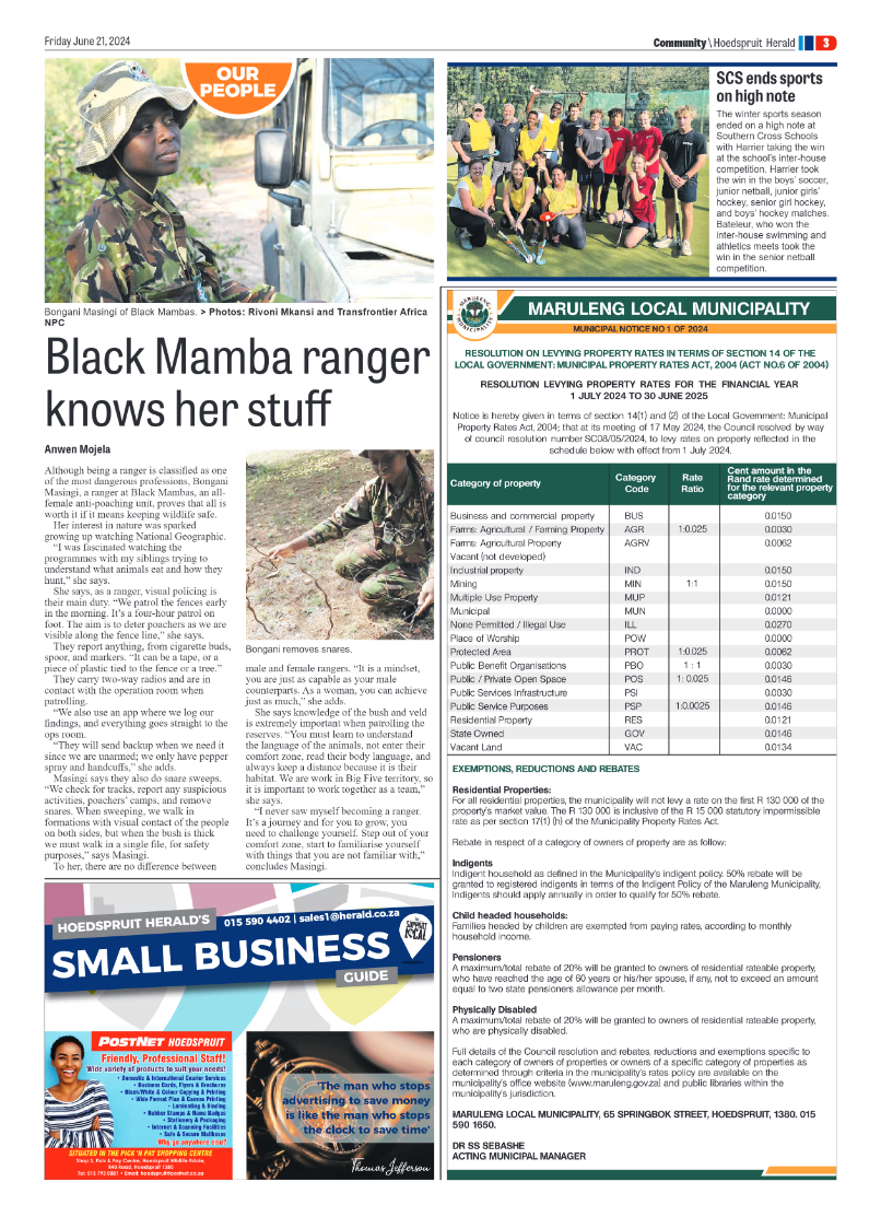 Hoedspruit Herald page 7