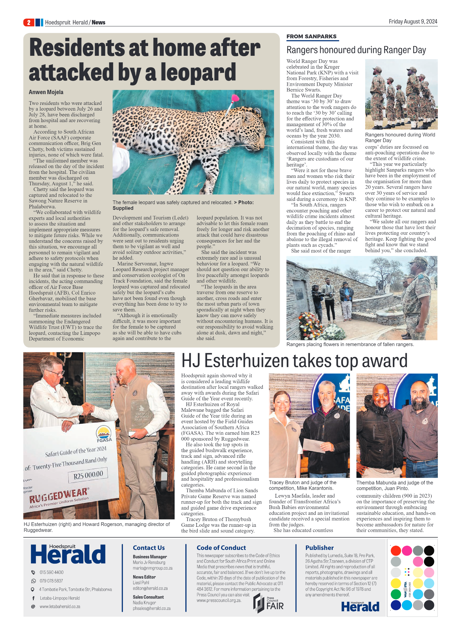 Hoedspruit Herald page 2