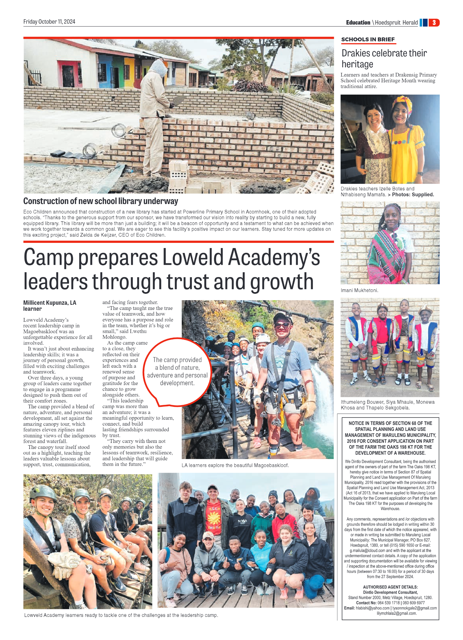 Hoedspruit Herald page 11