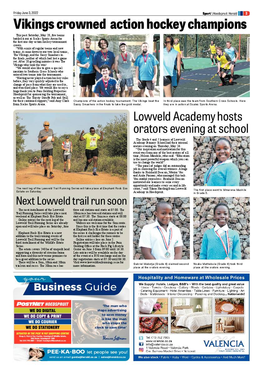 Hoedspruit Herald page 11