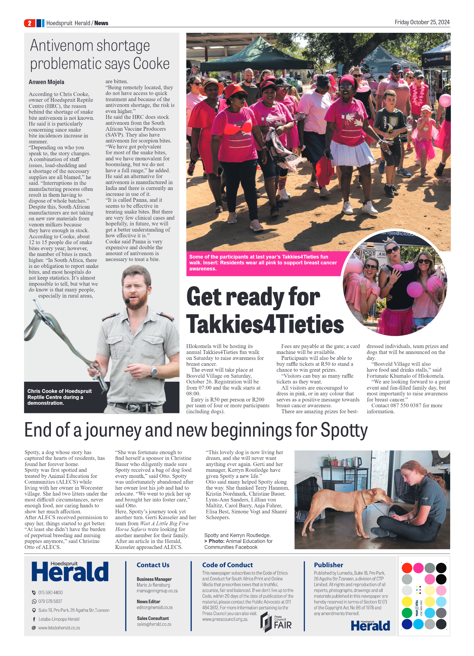 Hoedspruit Herald page 2