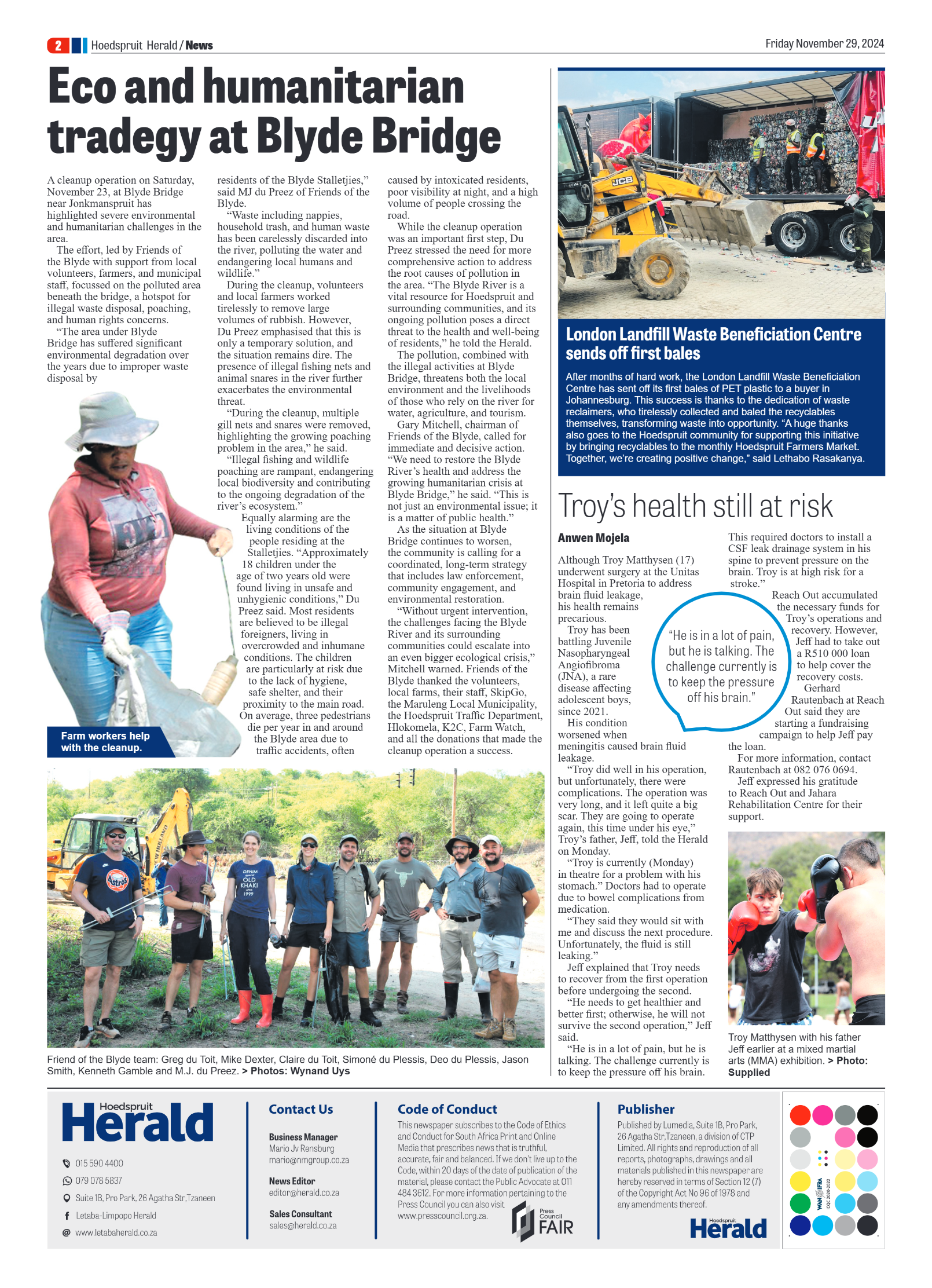 Hoedspruit Herald page 2