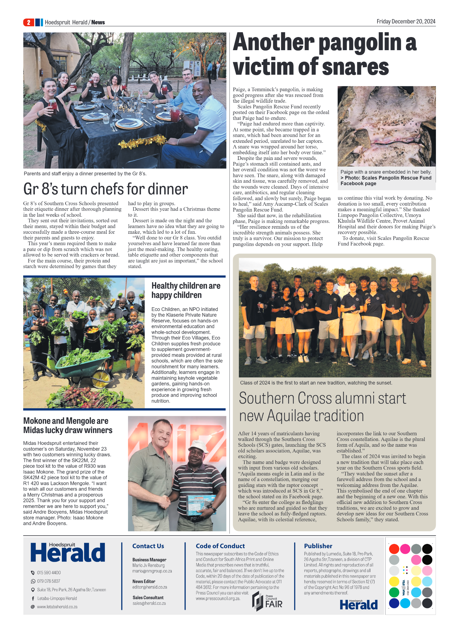 Hoedspruit Herald page 2