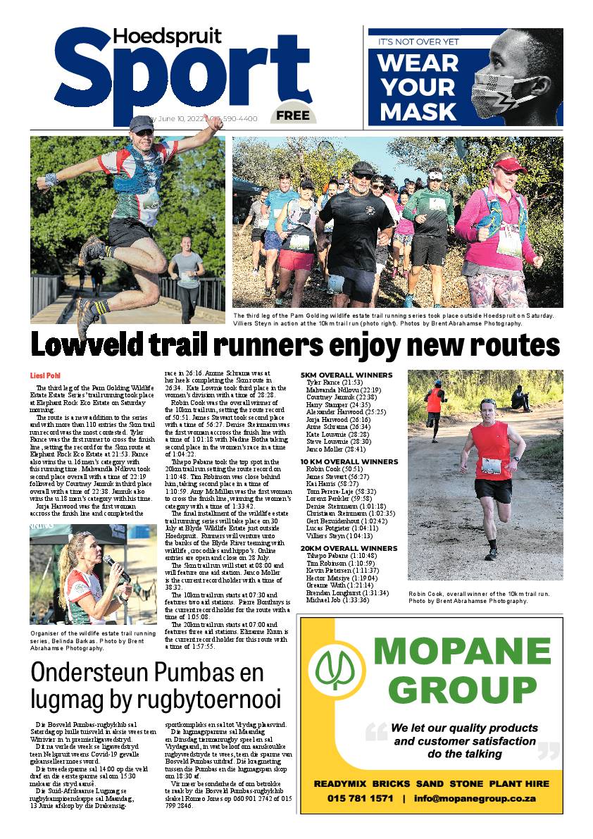 Hoedspruit Herald page 8