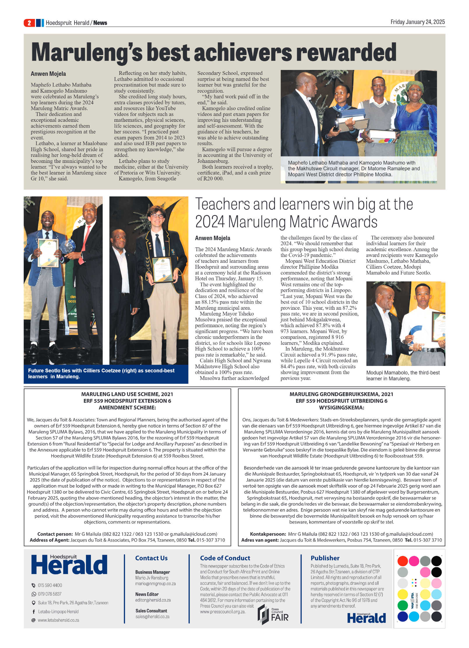 Hoedspruit Herald page 2