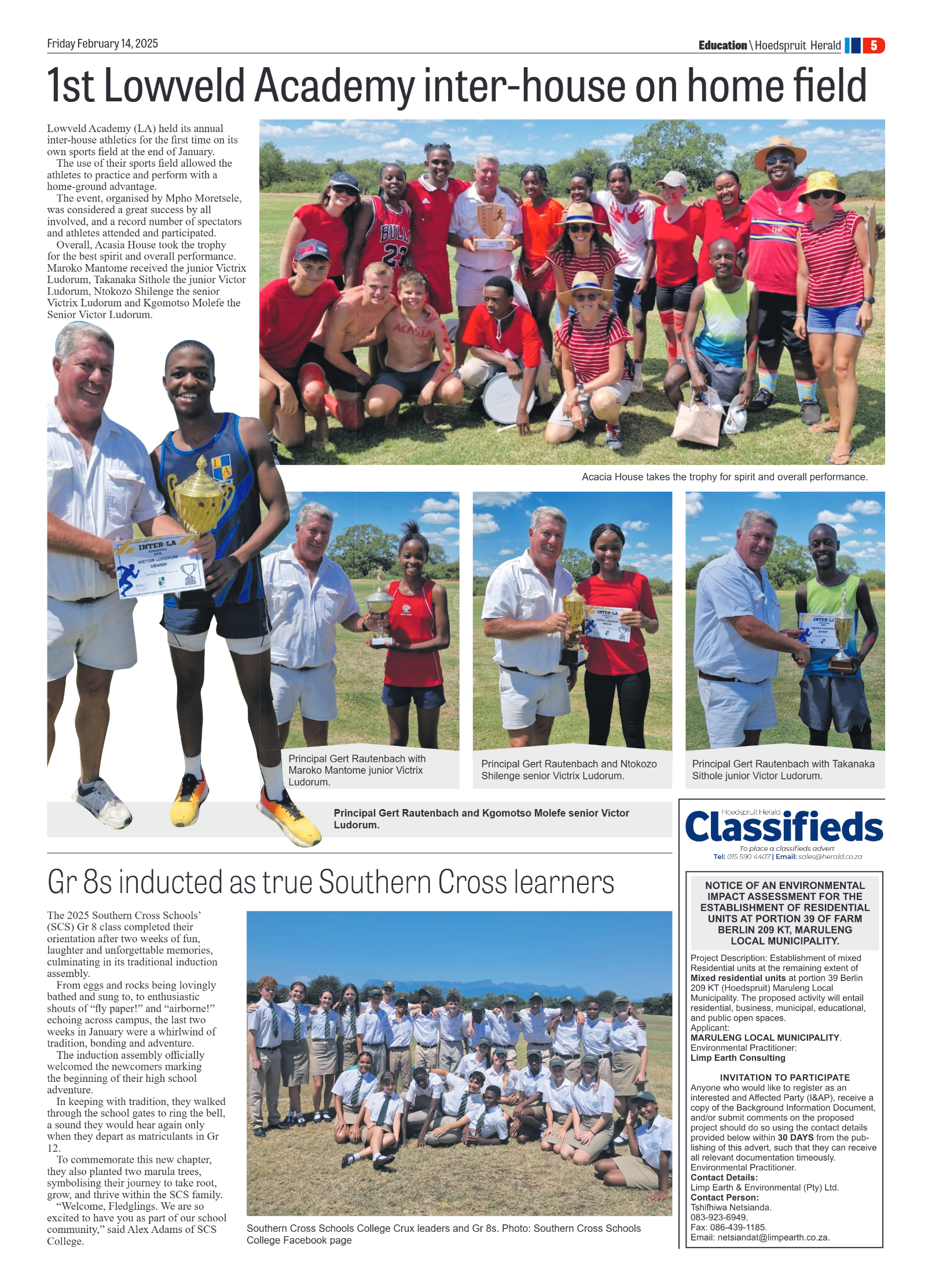 Hoedspruit Herald page 9