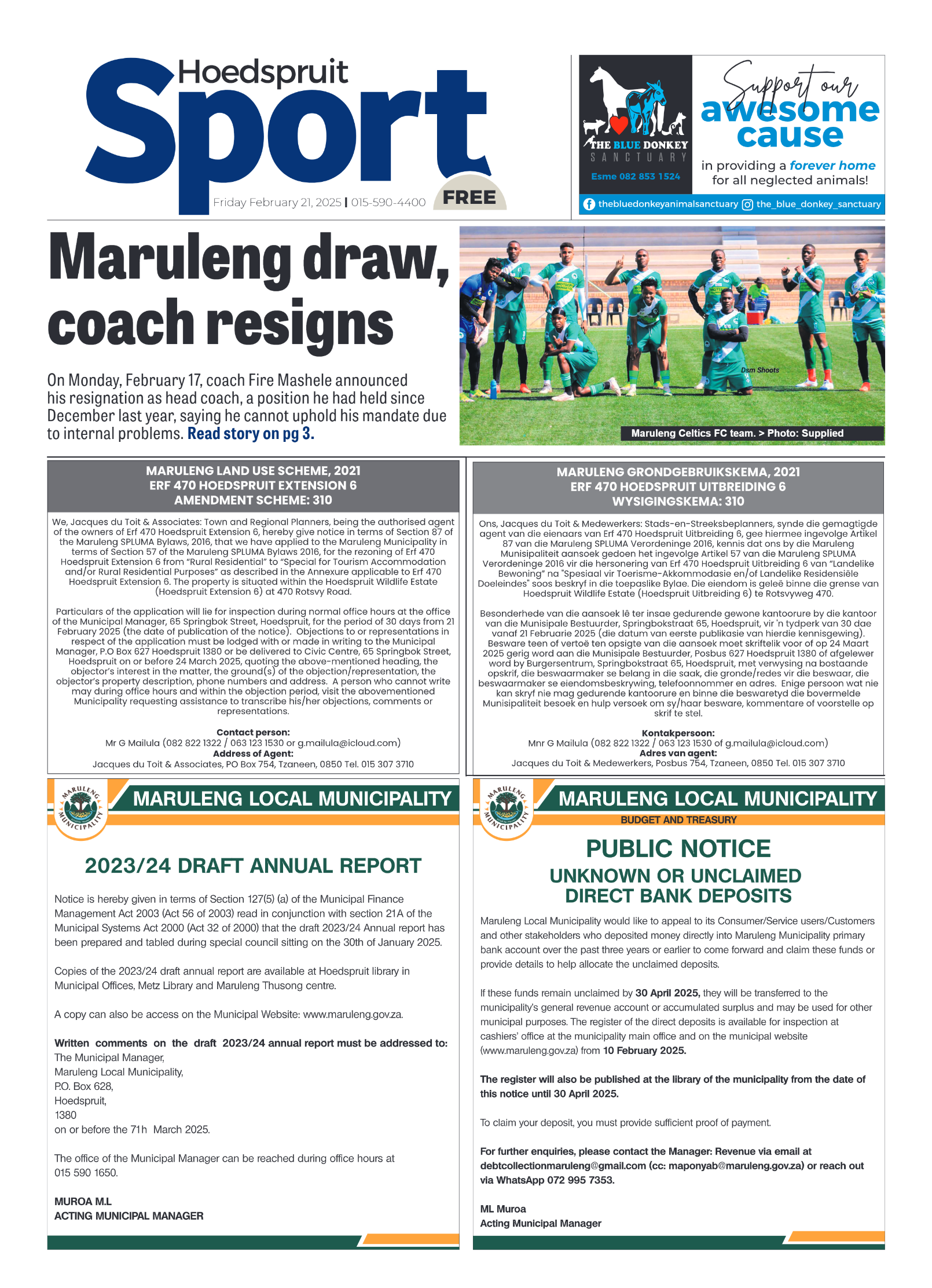 Hoedspruit Herald page 8
