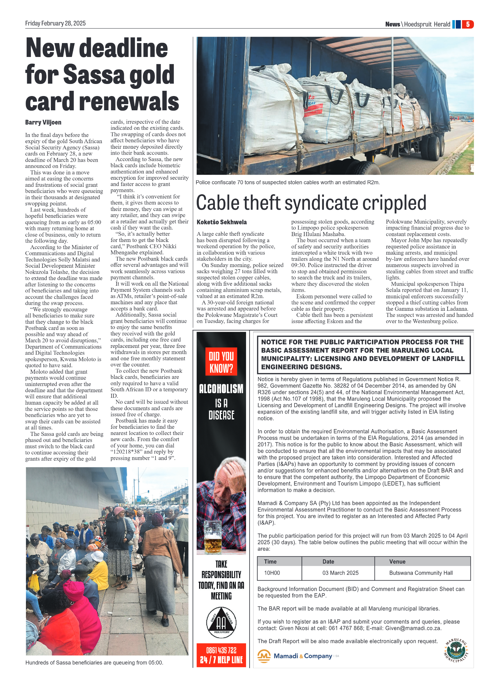 Hoedspruit Herald page 13