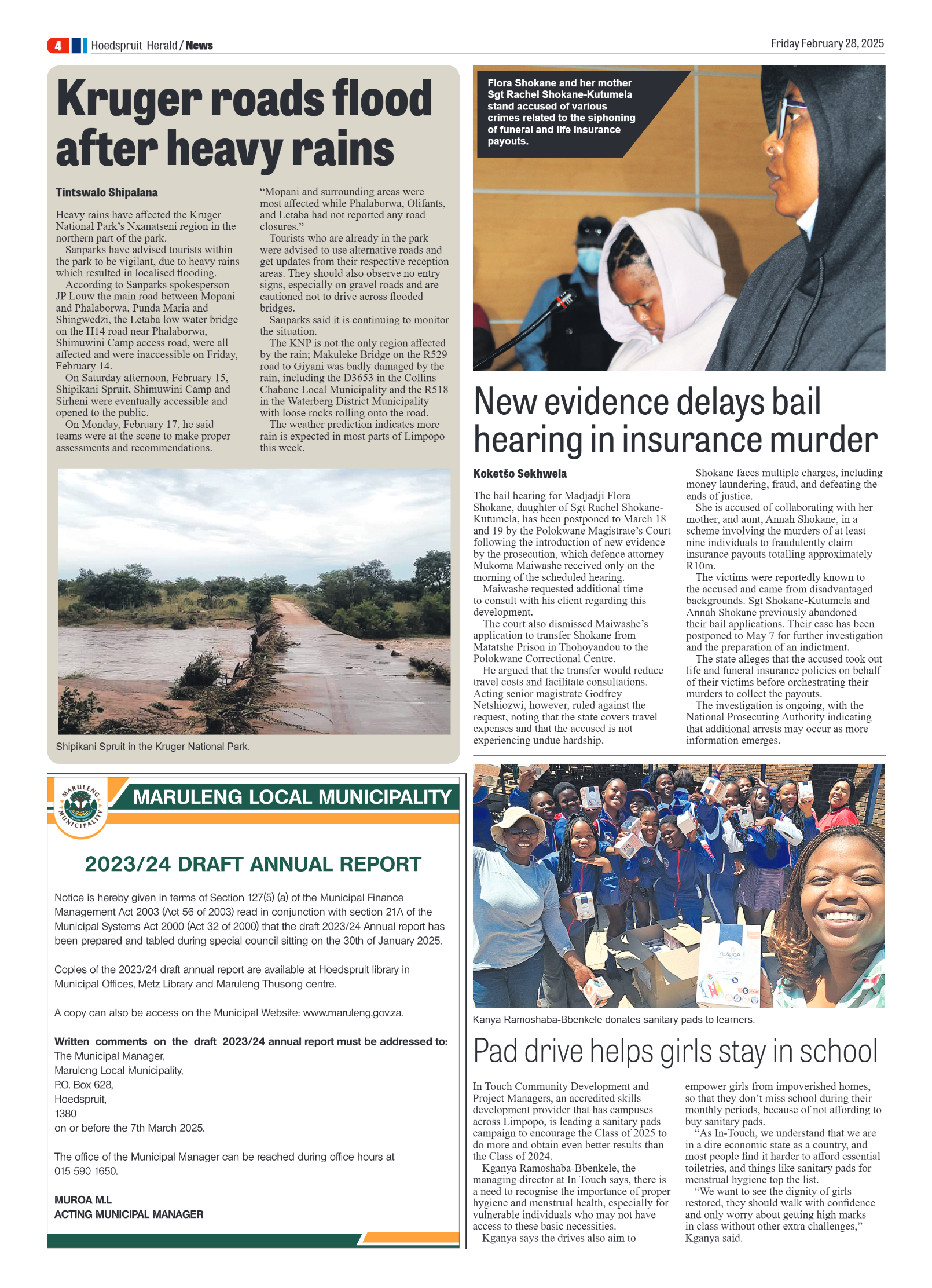 Hoedspruit Herald page 4