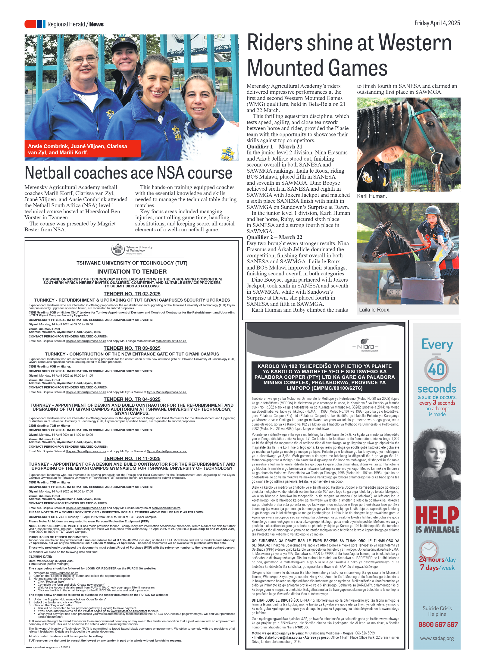Hoedspruit Herald page 4