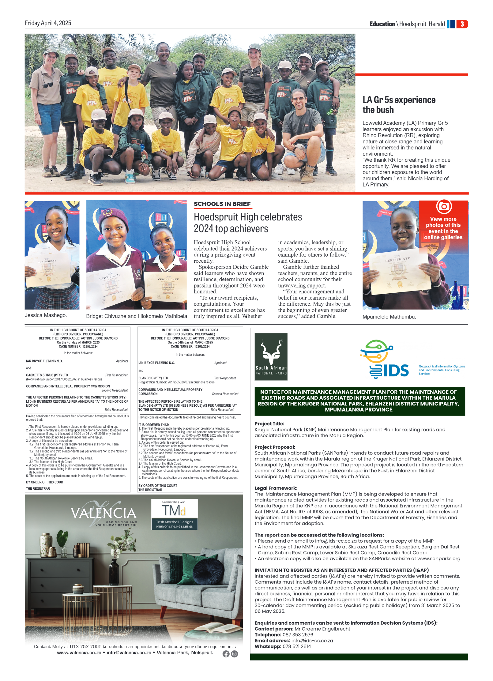 Hoedspruit Herald page 7