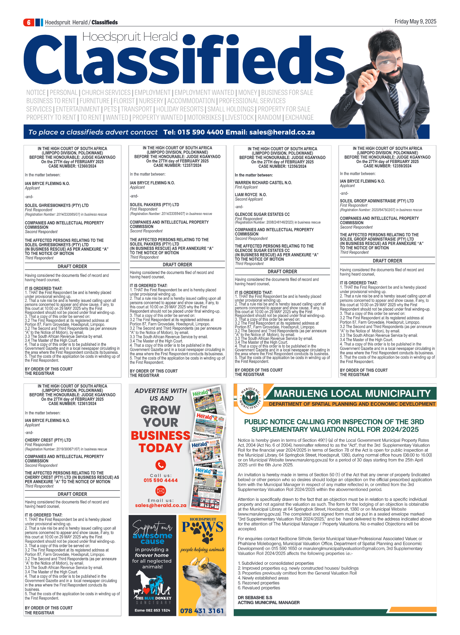 Hoedspruit Herald page 10