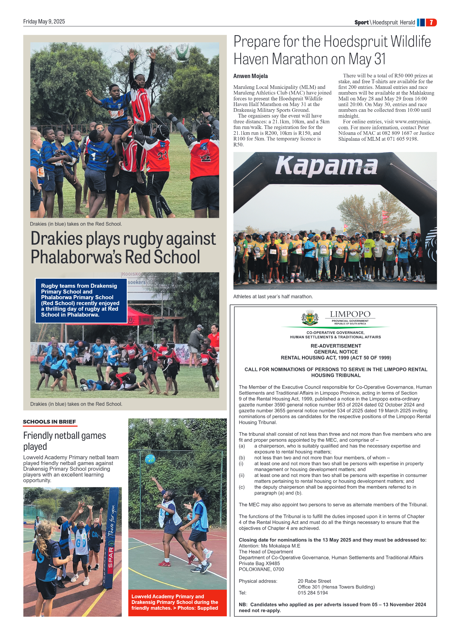 Hoedspruit Herald page 11