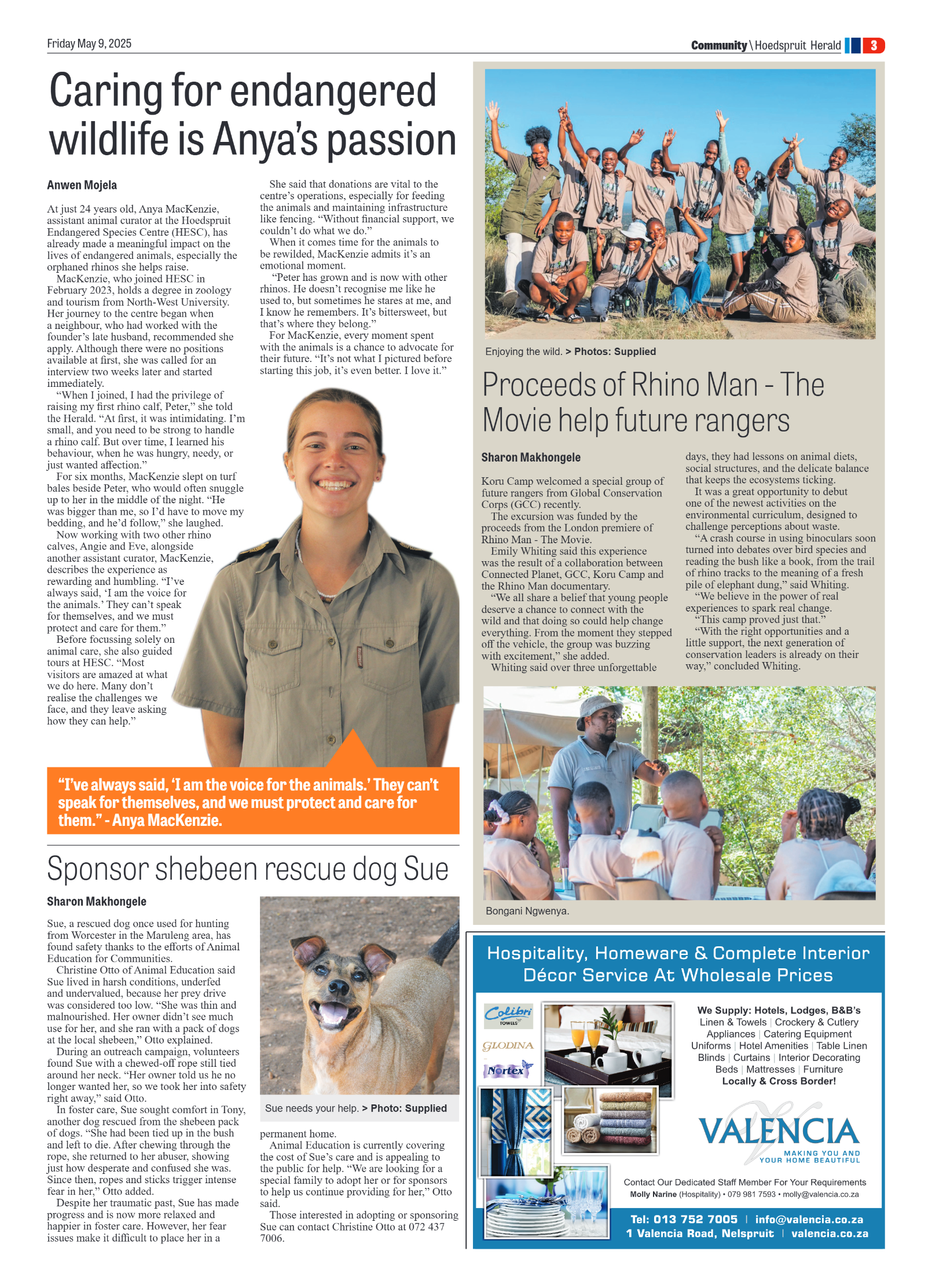 Hoedspruit Herald page 3