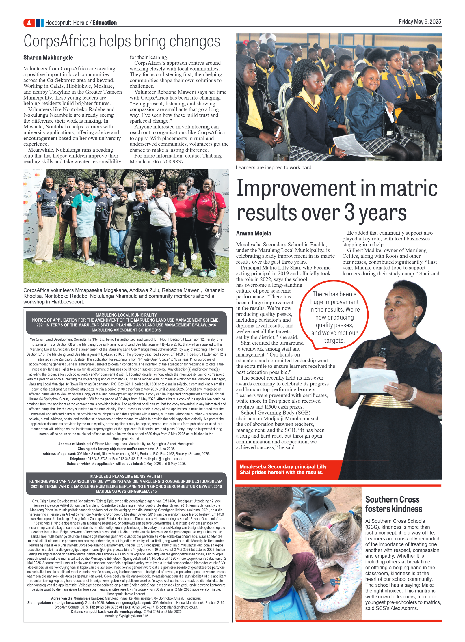 Hoedspruit Herald page 4