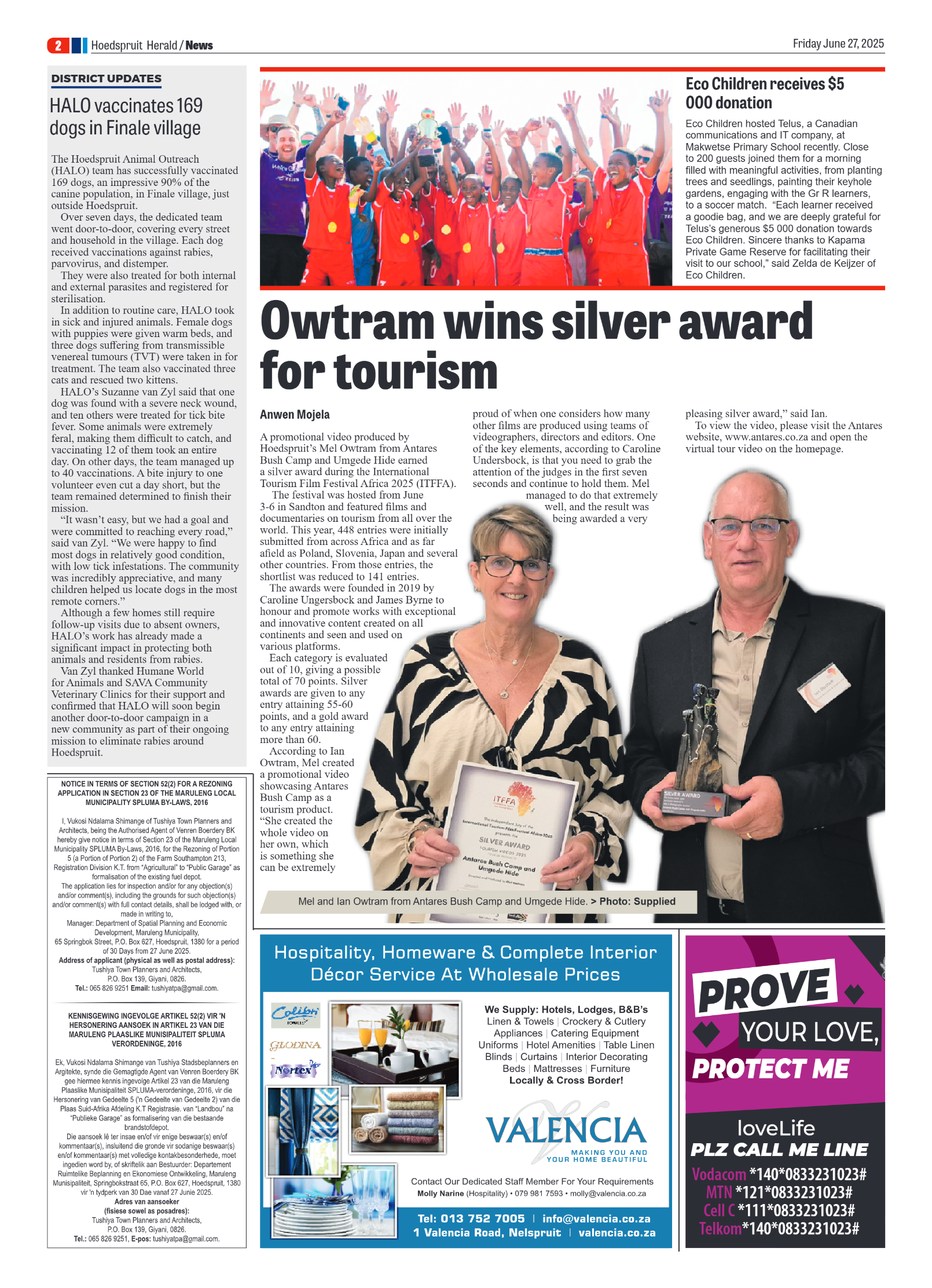 Hoedspruit Herald page 2