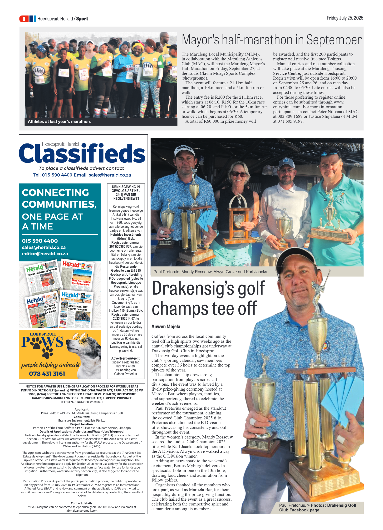 Hoedspruit Herald page 10