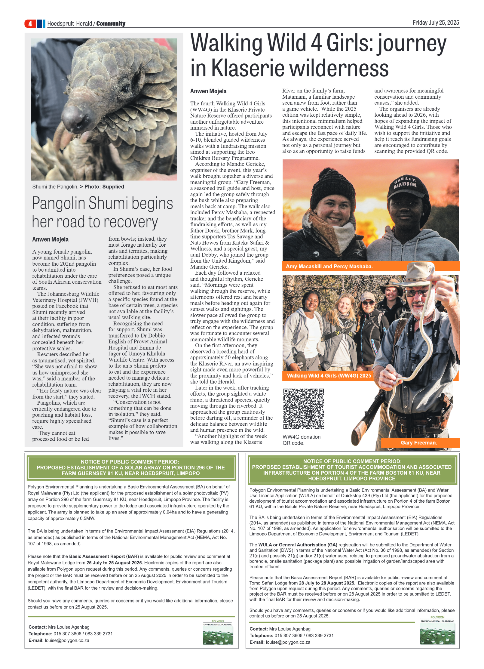 Hoedspruit Herald page 4