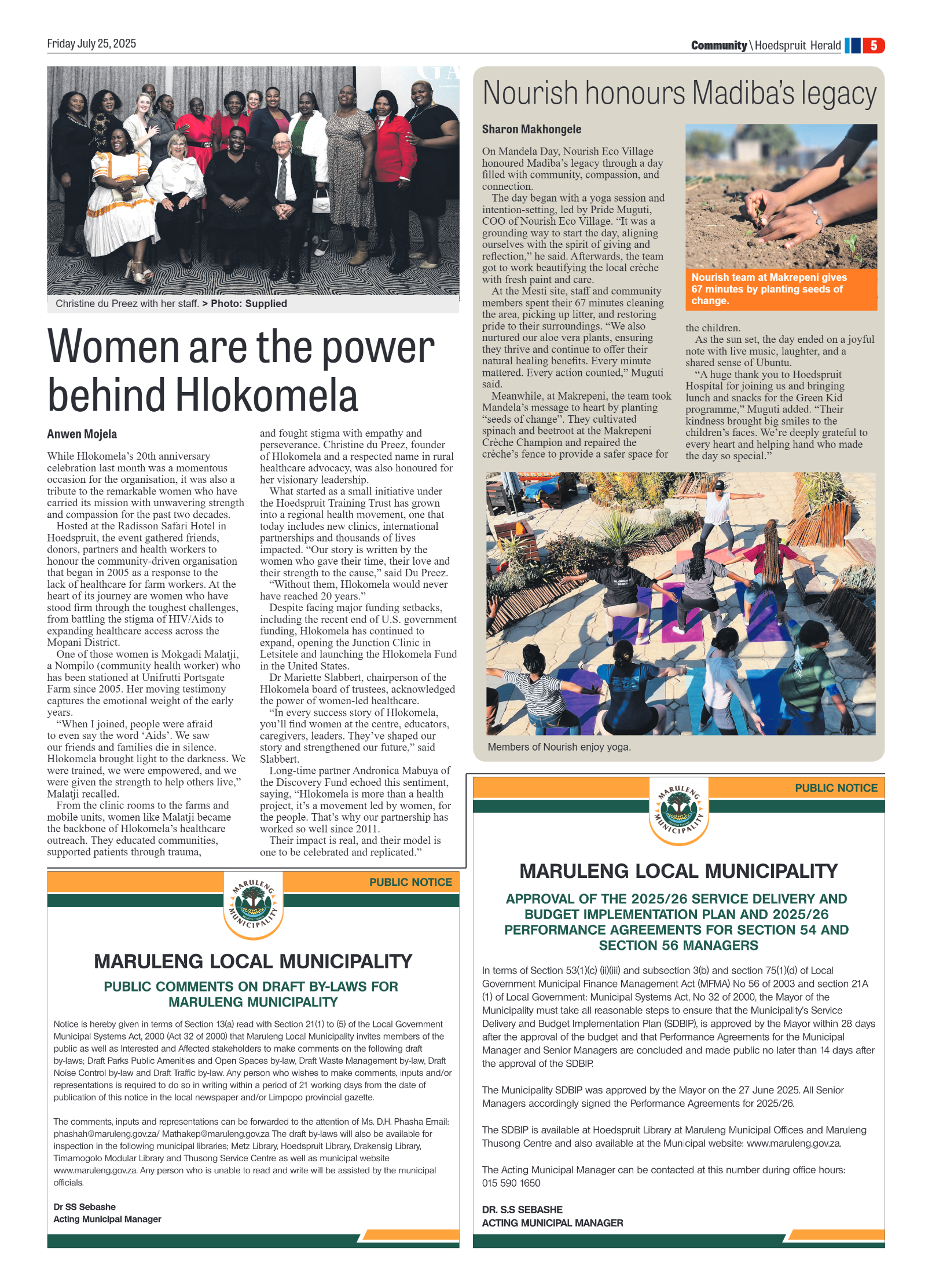 Hoedspruit Herald page 9