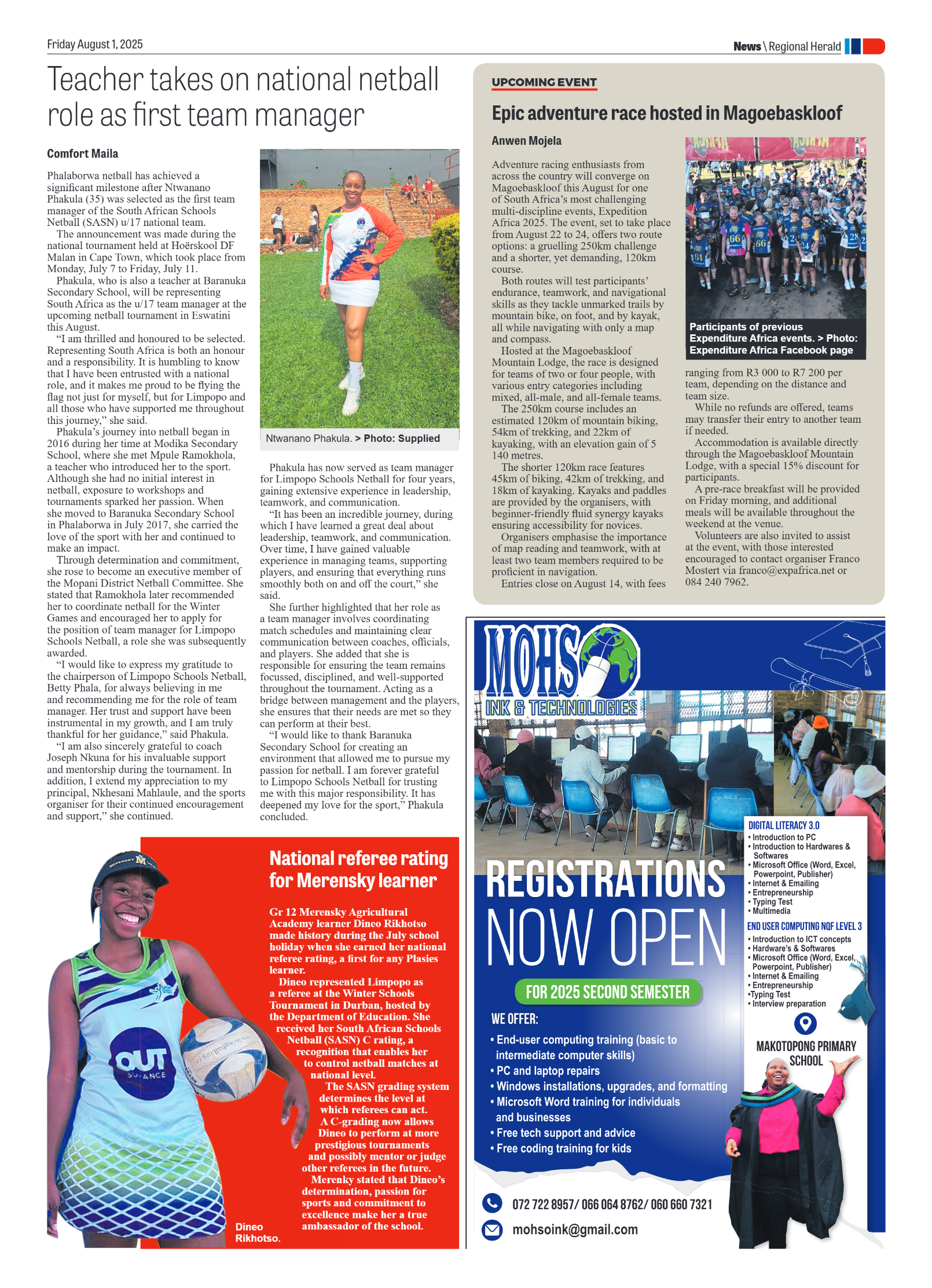 Hoedspruit Herald page 7