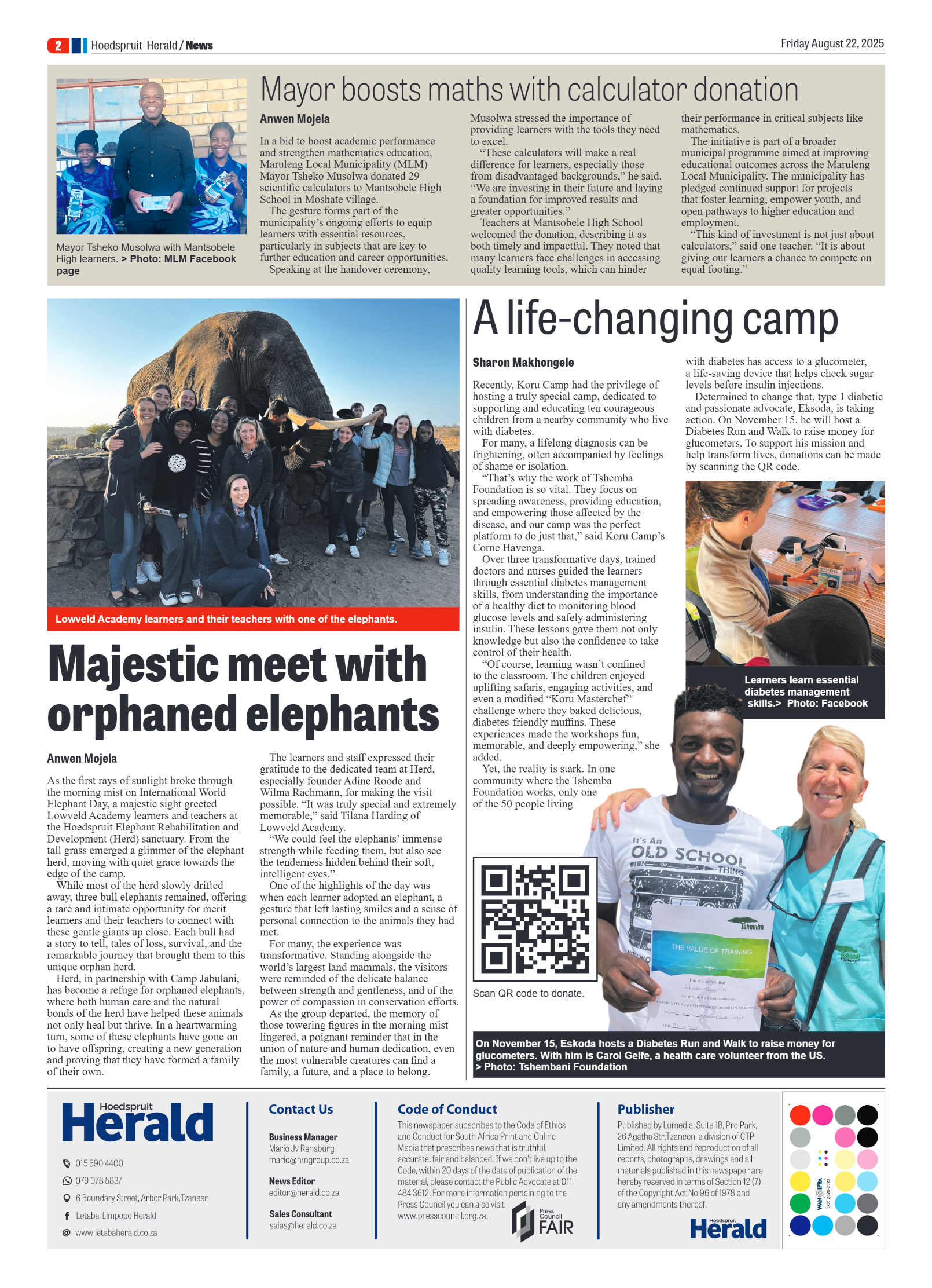Hoedspruit Herald page 2