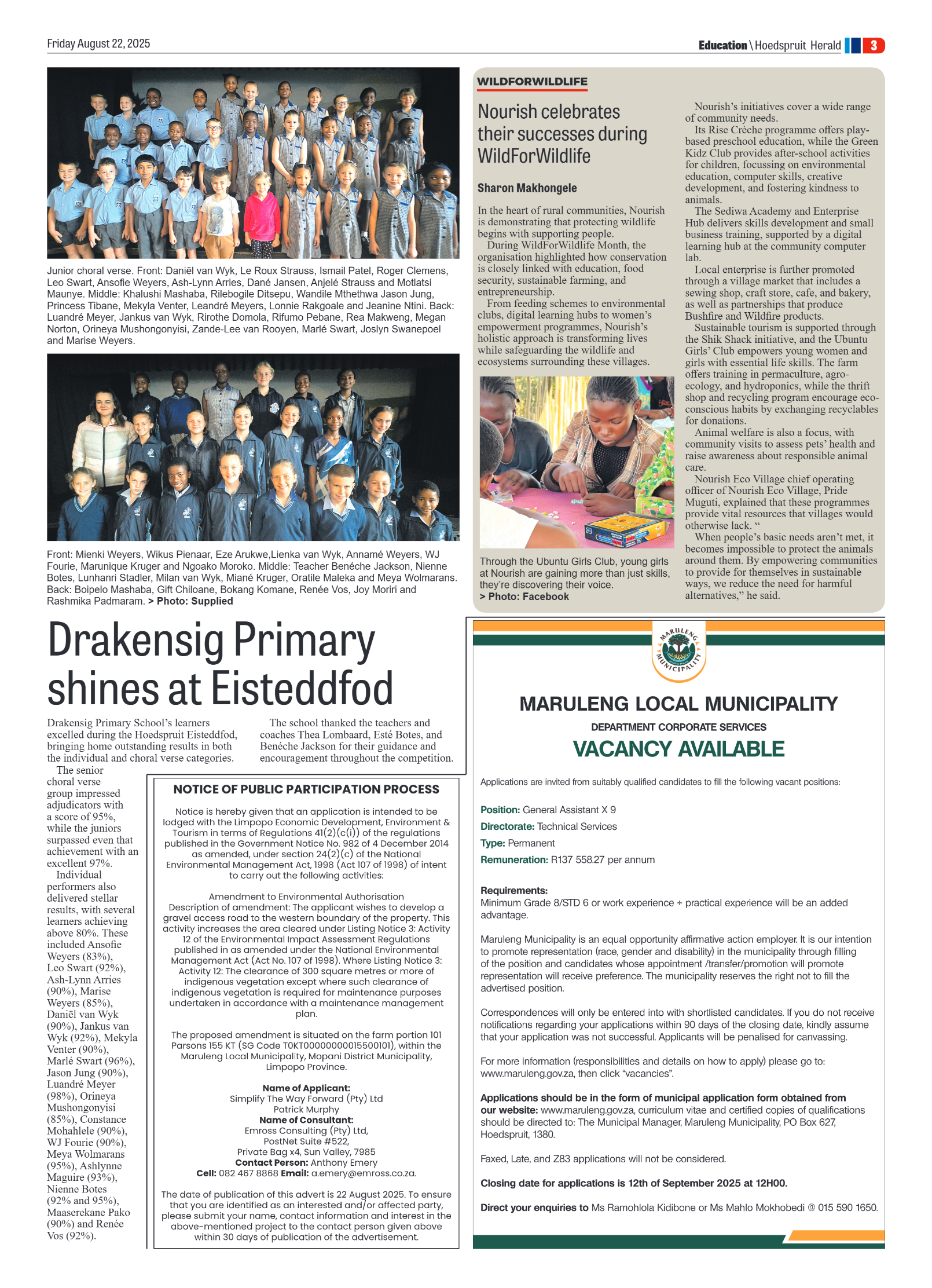 Hoedspruit Herald page 7
