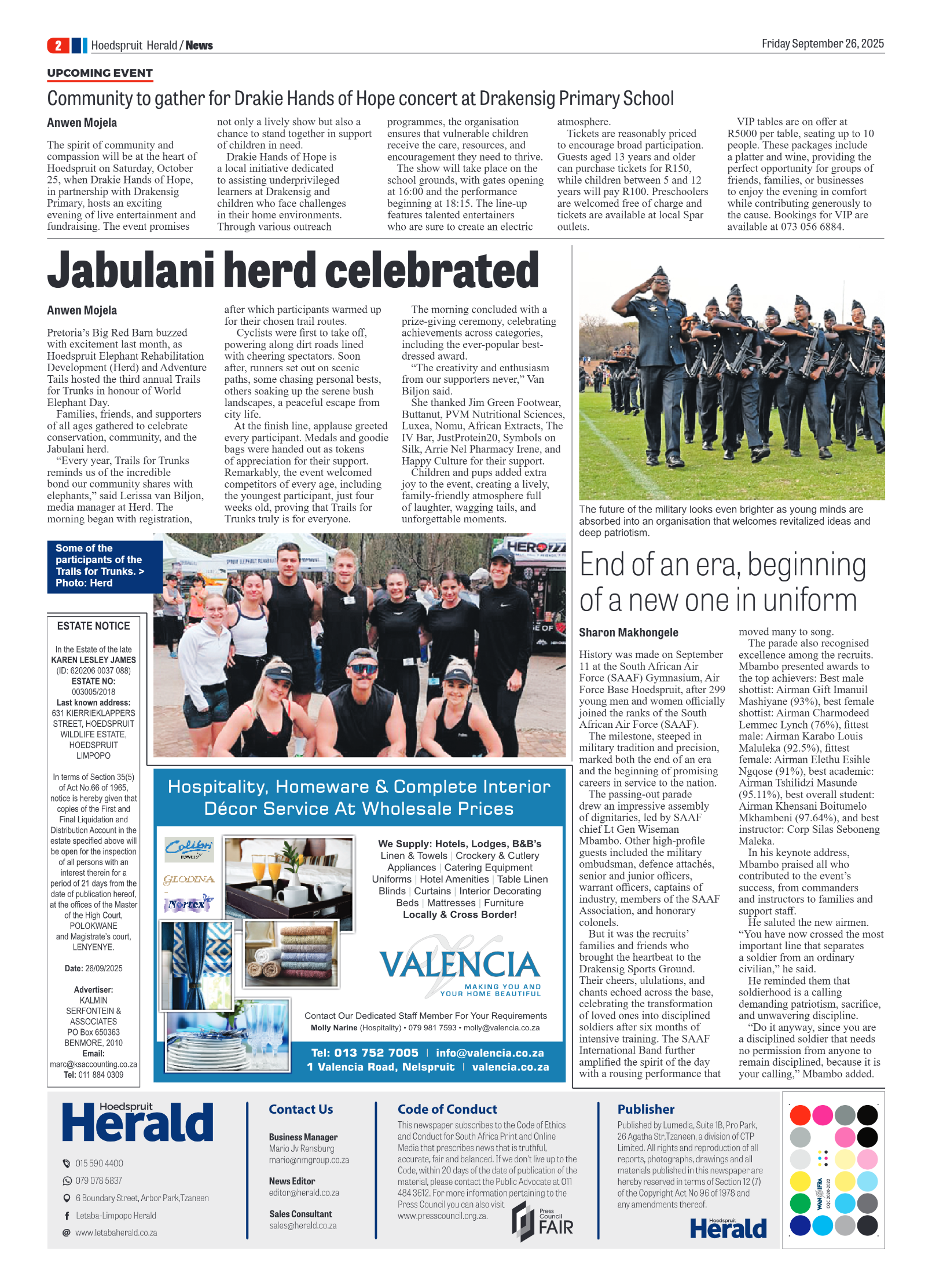 Hoedspruit Herald page 2