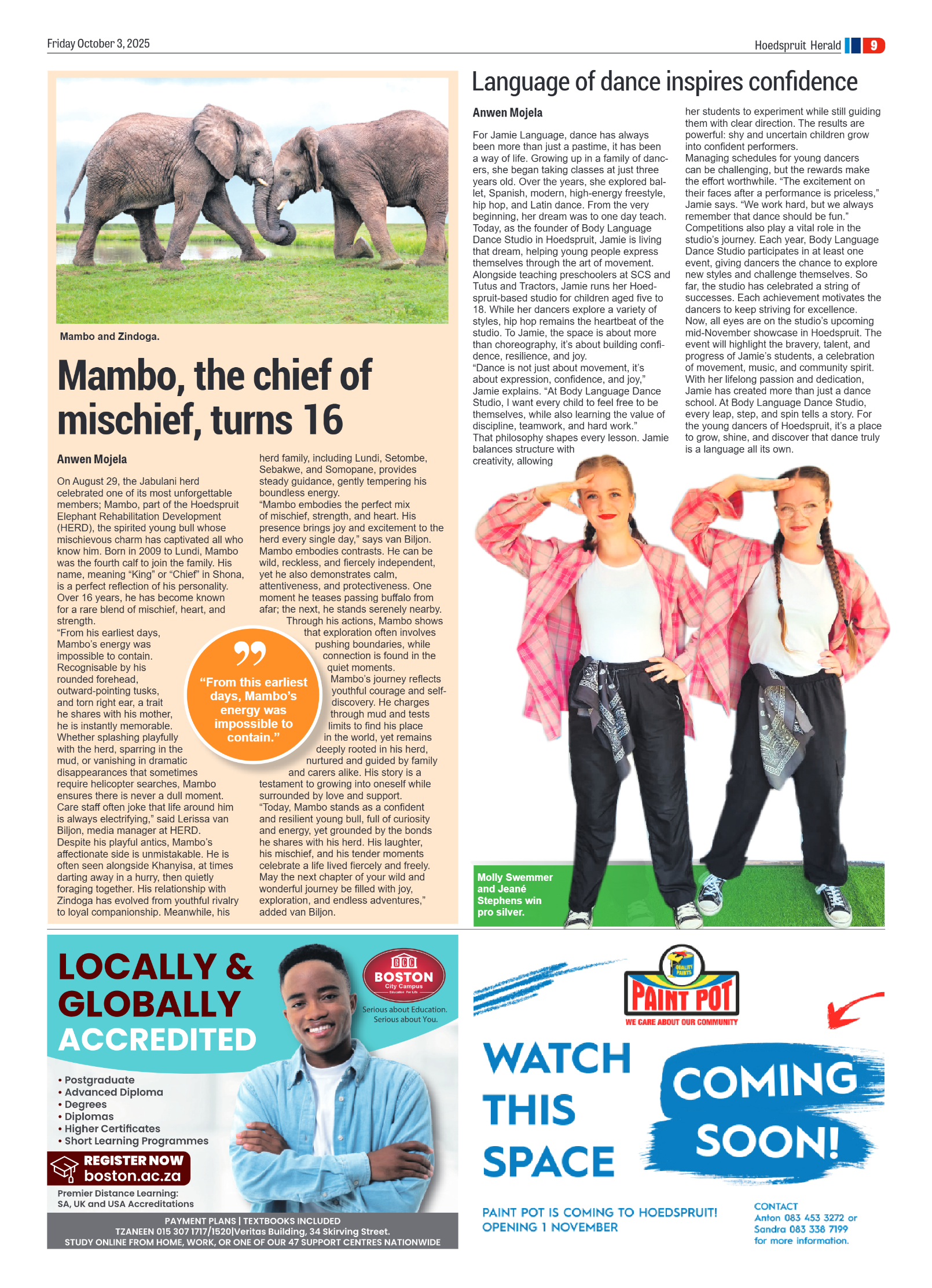 Hoedspruit Herald page 12