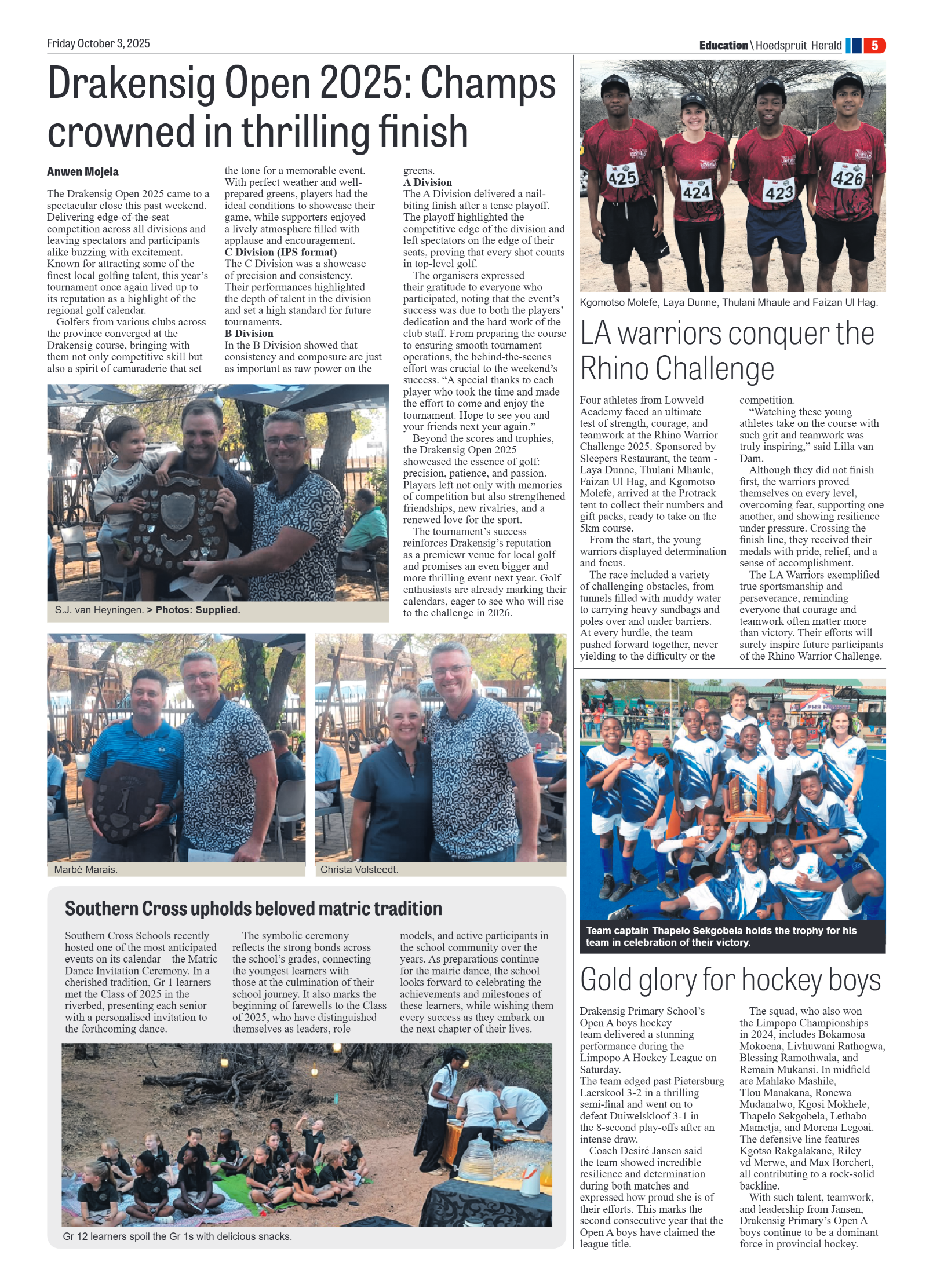 Hoedspruit Herald page 5