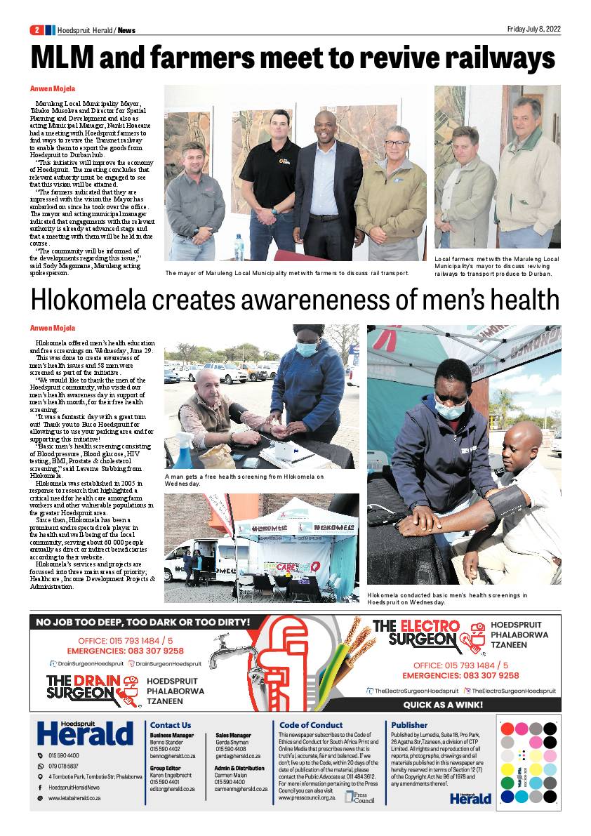 Hoedspruit Herald page 2