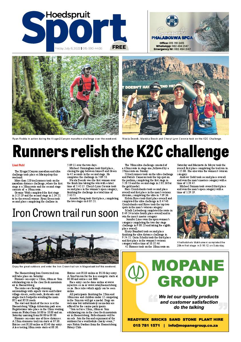 Hoedspruit Herald page 8