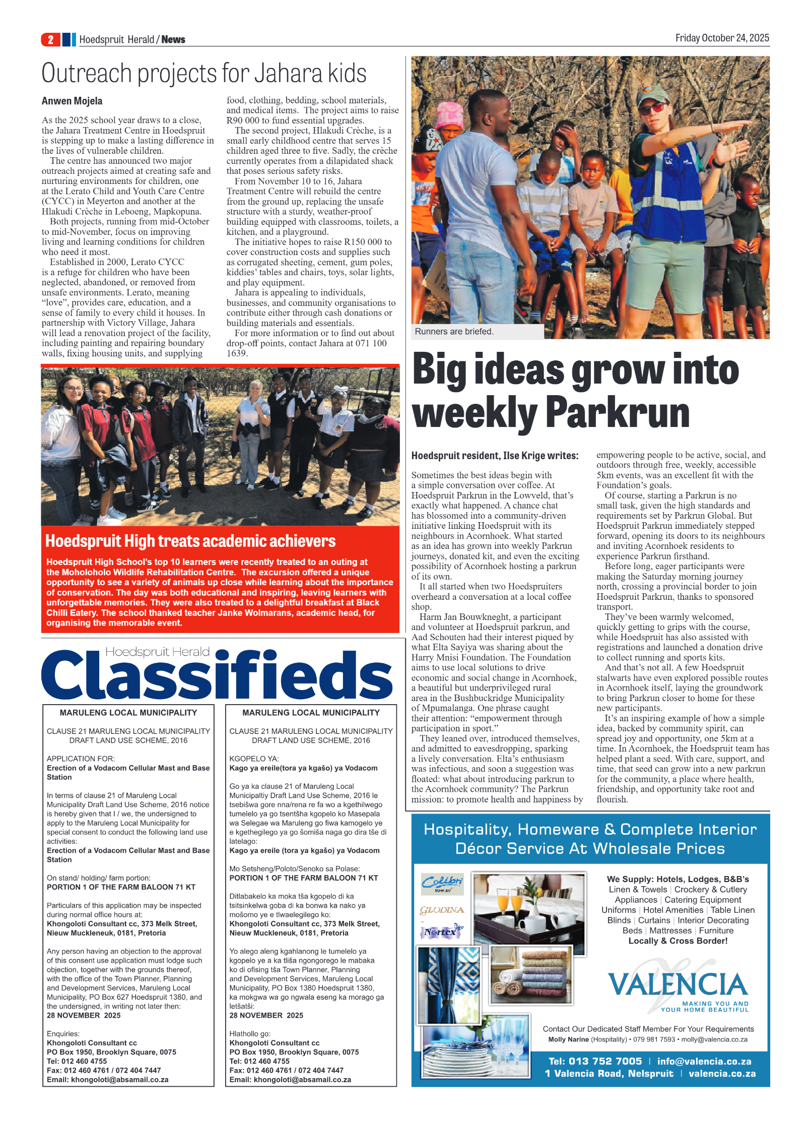 Hoedspruit Herald page 2