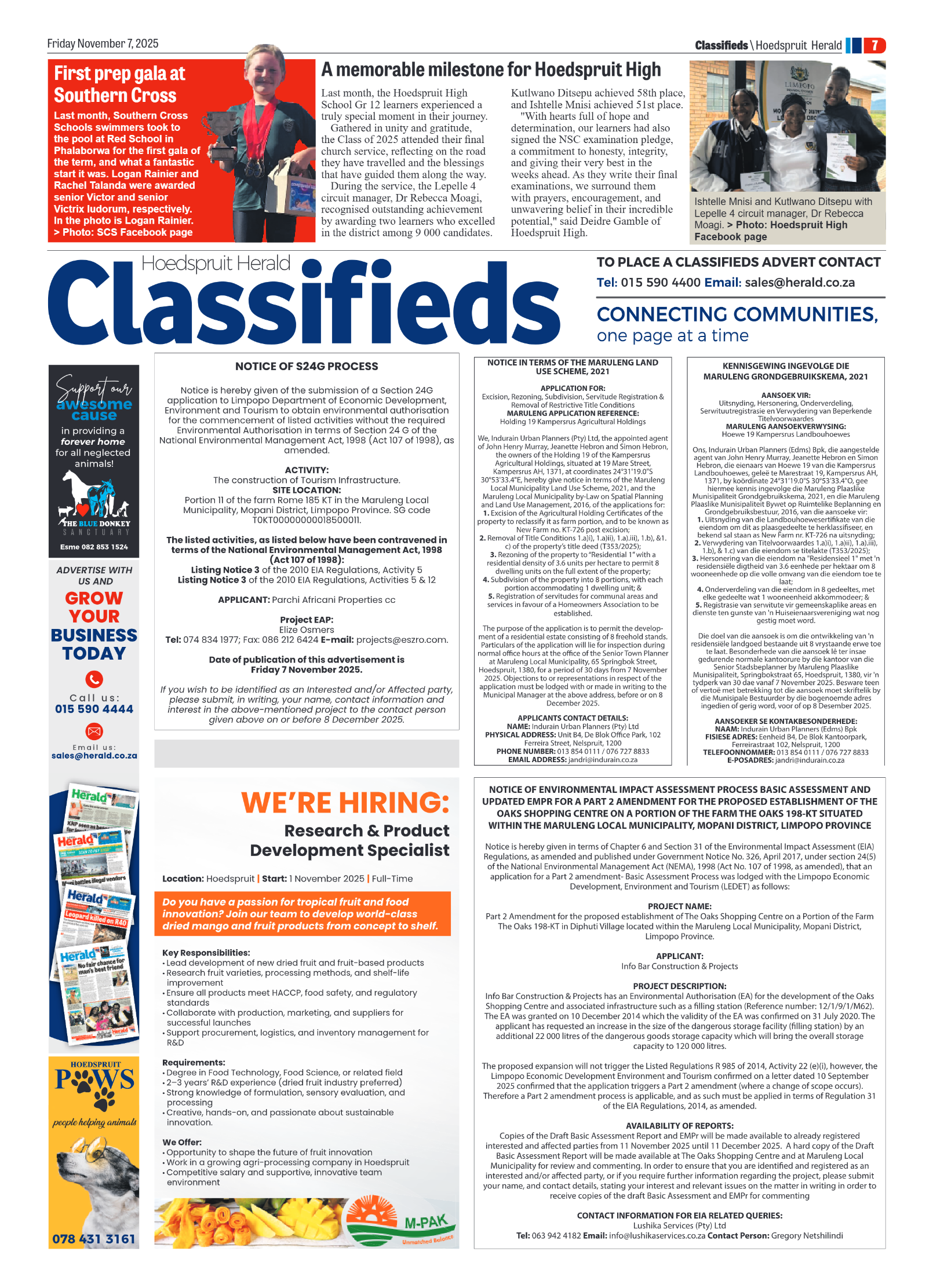 Hoedspruit Herald page 11