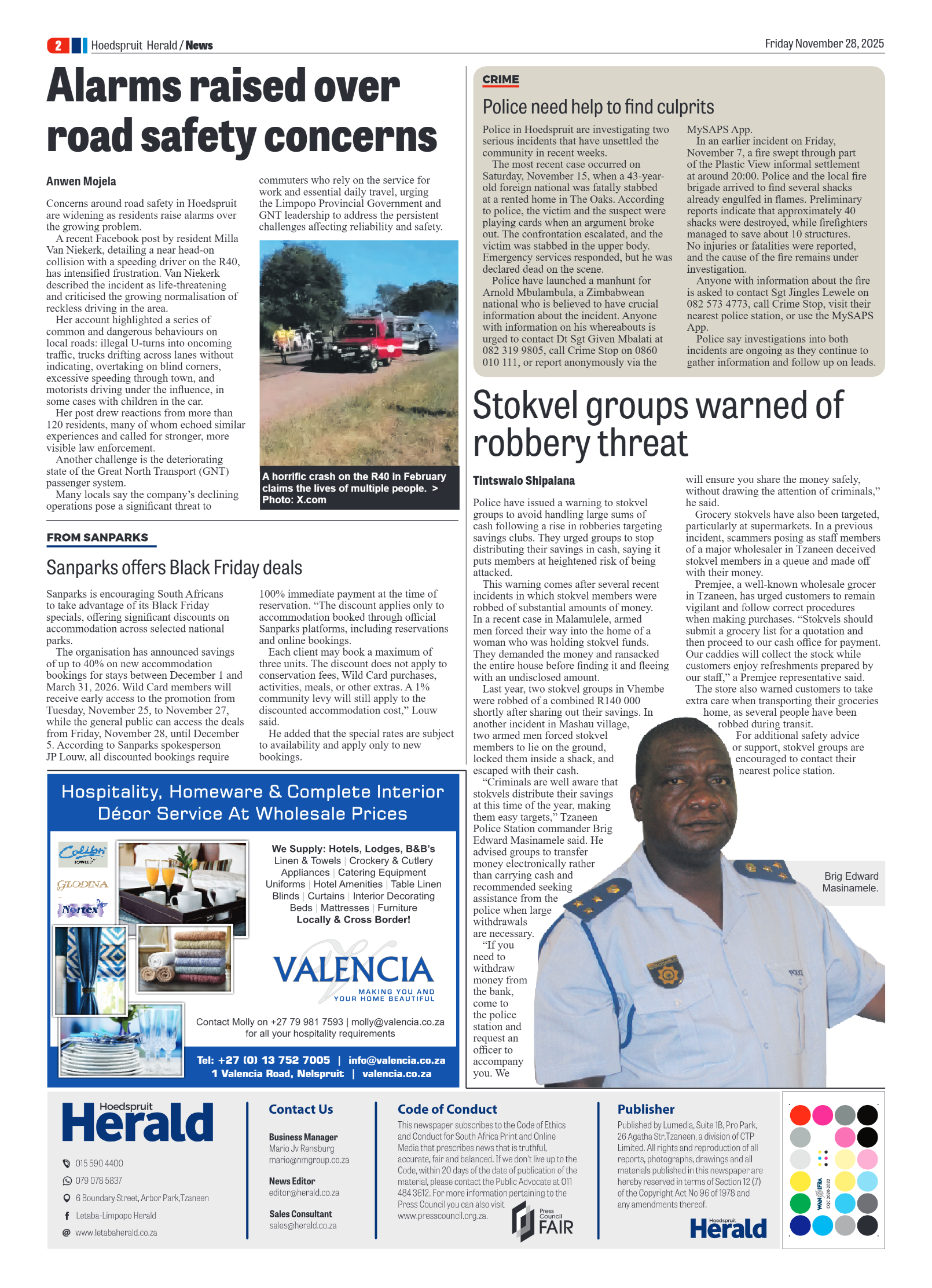 Hoedspruit Herald page 2