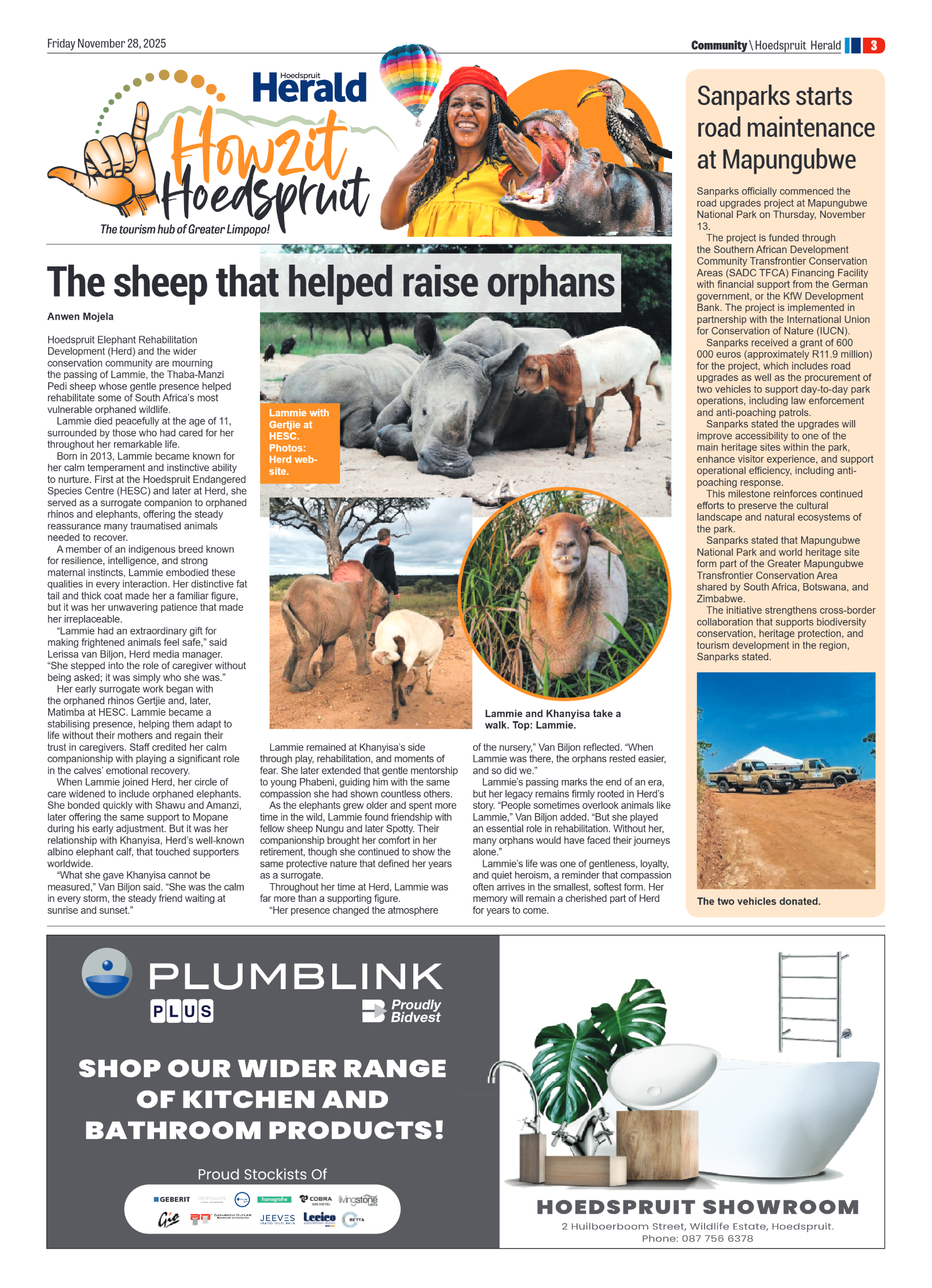 Hoedspruit Herald page 3