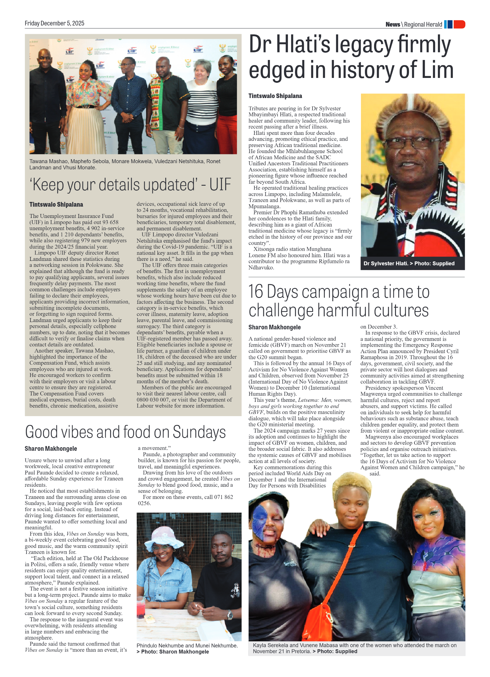 Hoedspruit Herald page 5