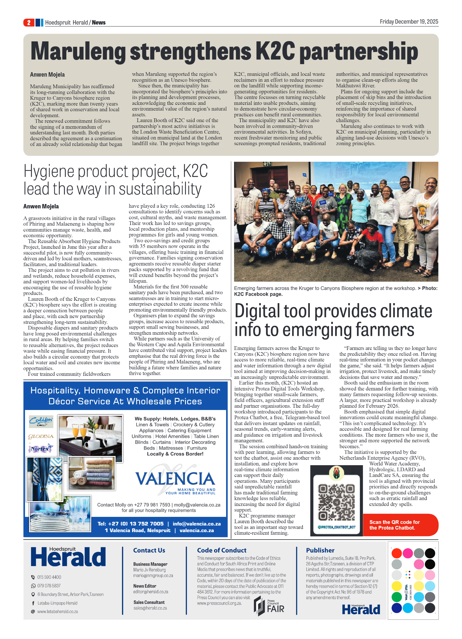 Hoedspruit Herald page 2