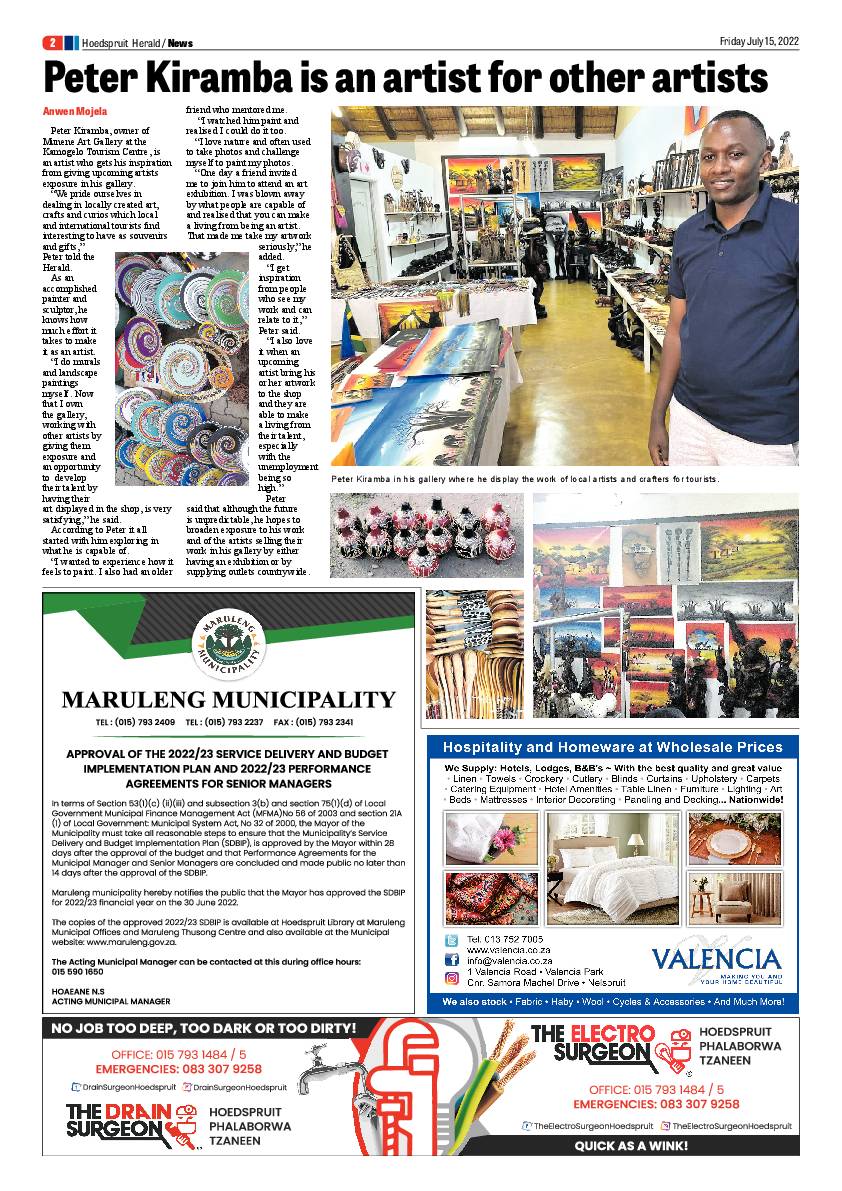 Hoedspruit Herald page 2
