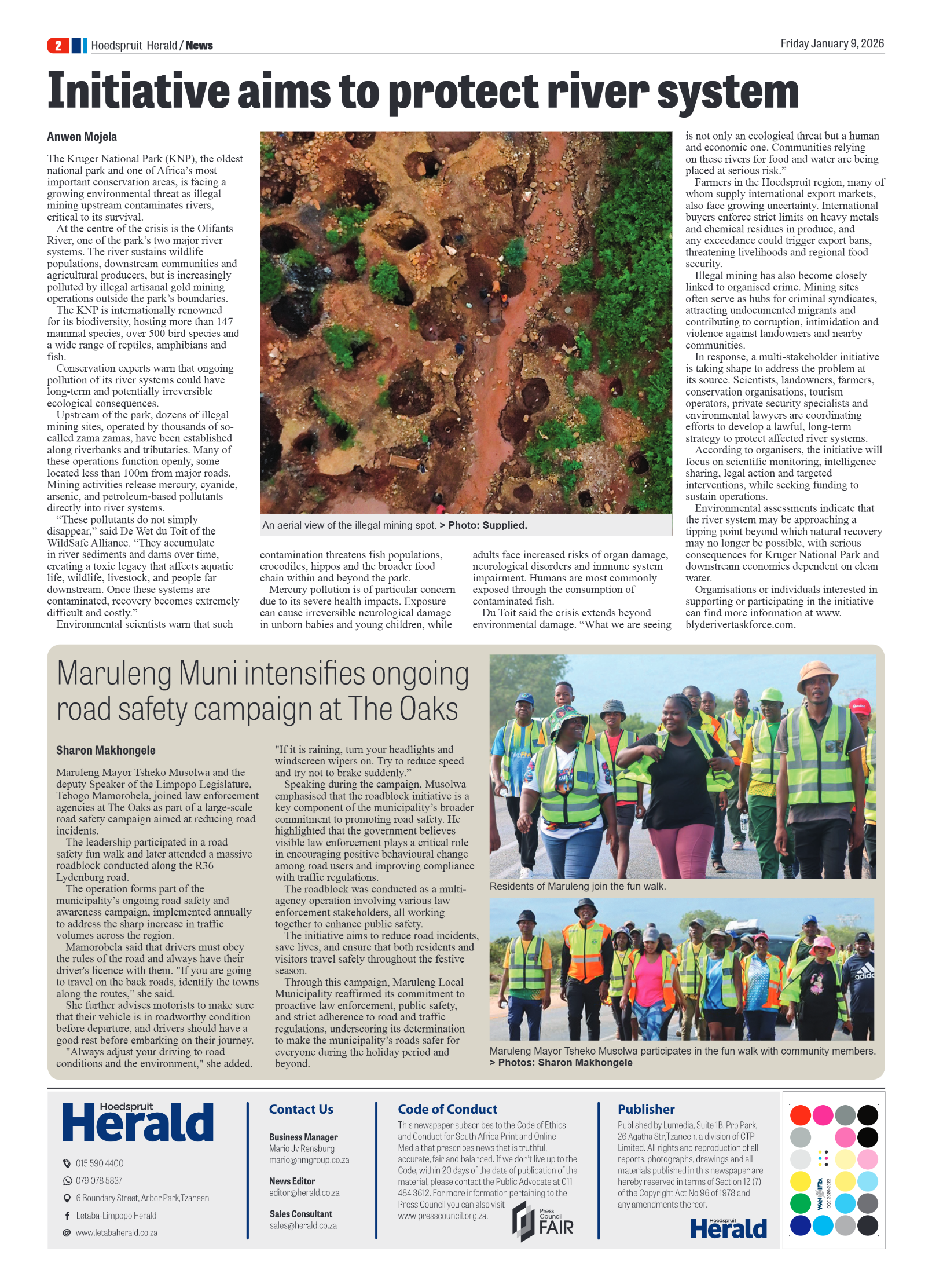 Hoedspruit Herald page 2