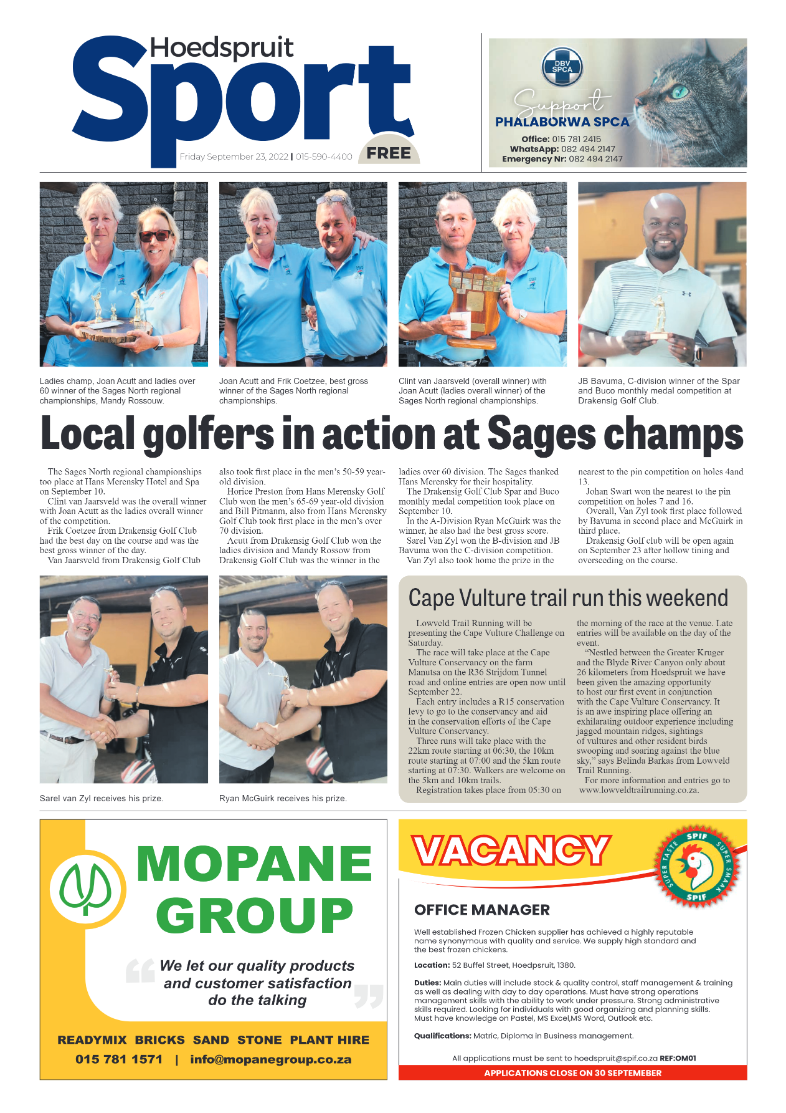 Hoedspruit Herald page 12