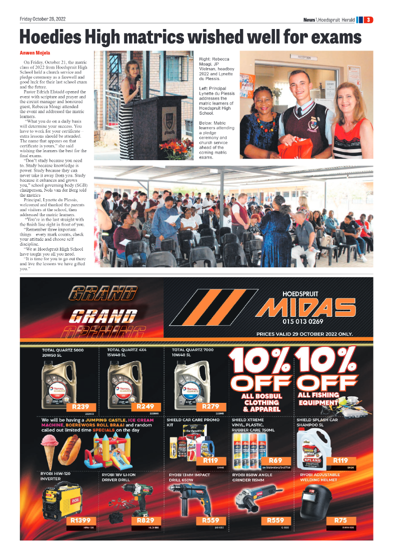 Hoedspruit Herald page 11